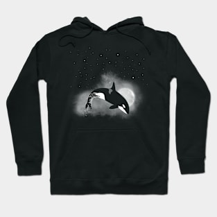 Jump Killer Whale Hoodie